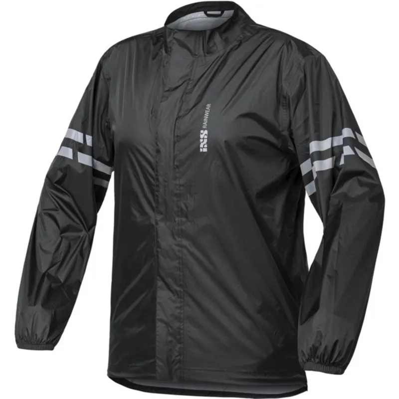 Bunda do deště iXS LIGHT X79019 černá - Velikosti 3XL Vrácení Zdarma