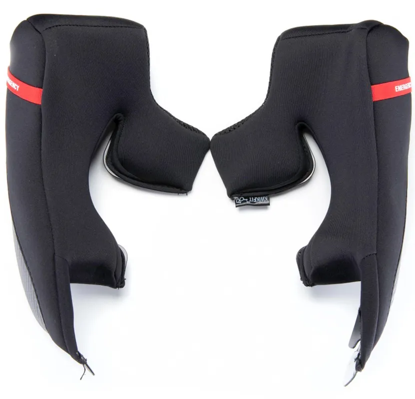 Značkový Scorpion Belfast Evo Carbon Lícní polštářky - M