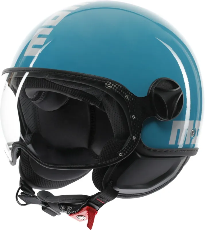 MOMO FGTR Classic Candy S26 Jet Helmet modrá - XL (61) Oblíbený