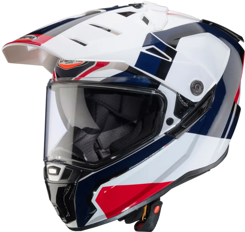 Nejlepší Cena Caberg Tanami Scram Motokrosová přilba bílá/modrá/červená - XL (61/62)