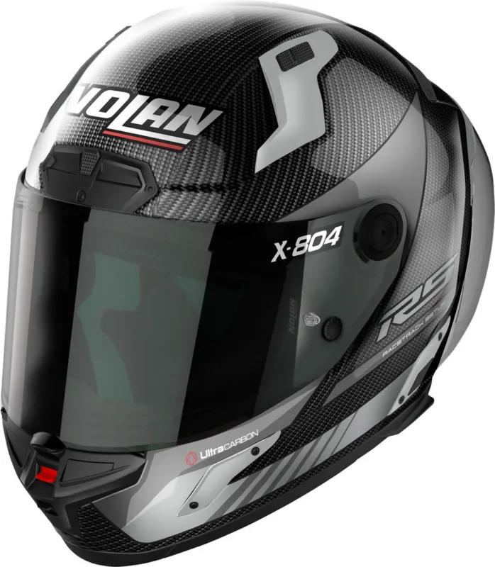 Víkendová Akce Nolan X-804 RS Ultra Carbon Hot Lap Přilba Černá/šedá - S (56)