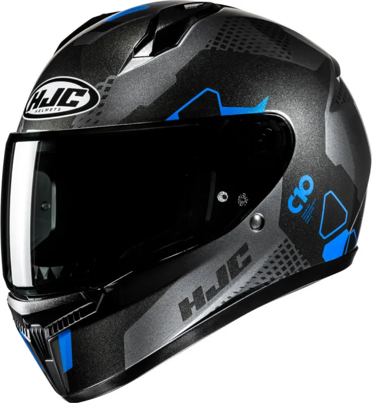 HJC C10 Aspa Přilba Černá/šedá/modrá - XS (54/55) Koupit Online
