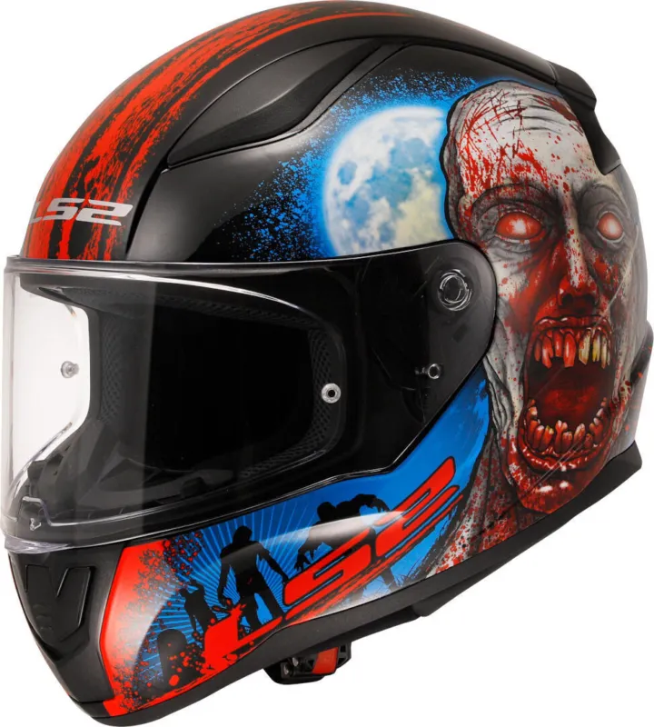 Cenově Výhodný LS2 FF353 Rapid II Zombie Přilba - XL (61/62)