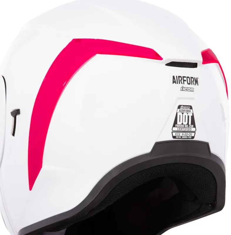 Icon Airform Dayglow Neon Zadní spoiler neonově červená - Icon Cenový Hit