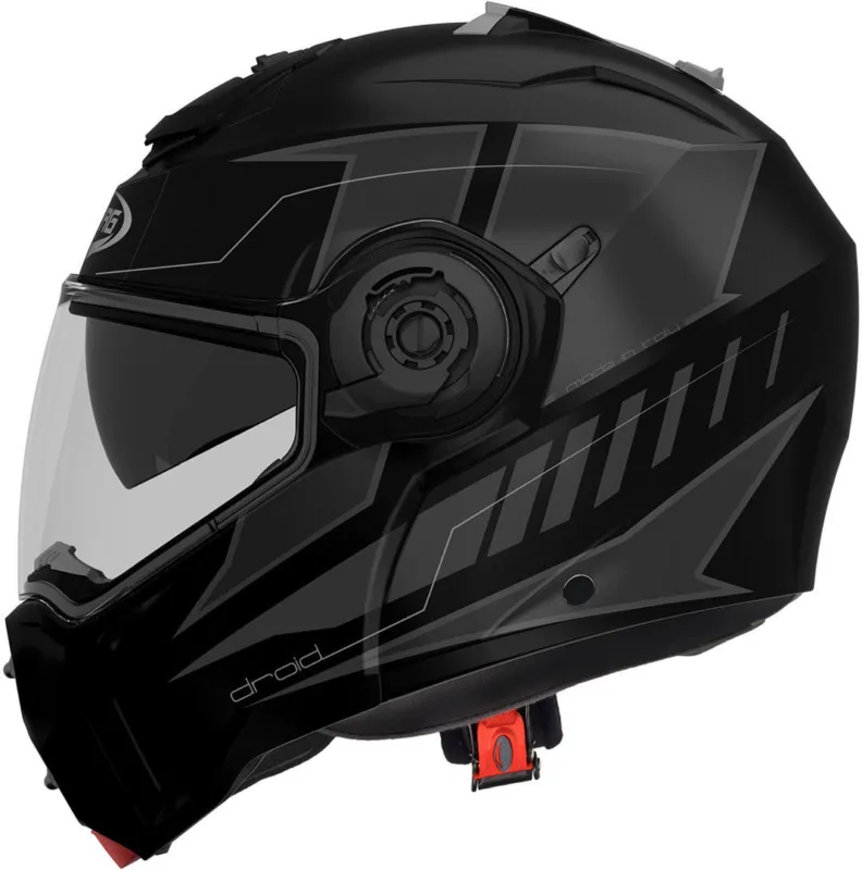 Originální Caberg Droid Blaze Přilba Černá/šedá - S (55/56)
