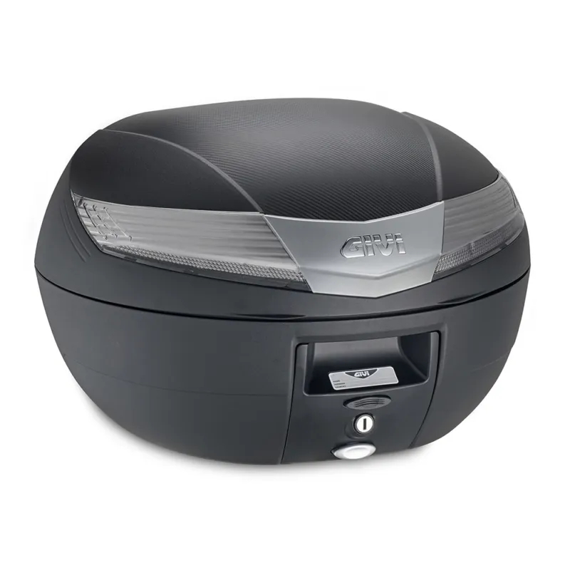 GIVI Monokey® V40 Horní velikost černý/průhledný - 40 ltr. Jen Po Omezenou Doba