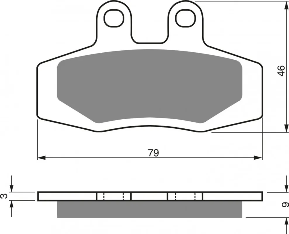 Výhodná Nabídka Brzdové destičky GOLDFREN 026 AD OFF-ROAD FRONT