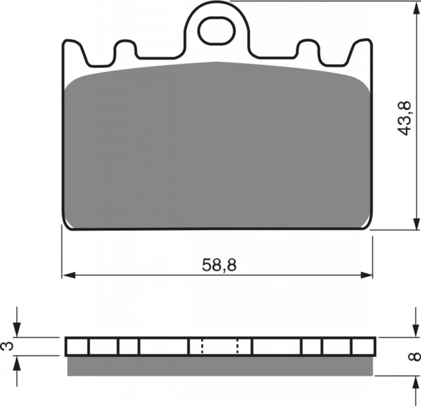 Poslední Šance Brzdové destičky GOLDFREN 090 AD OFF-ROAD FRONT