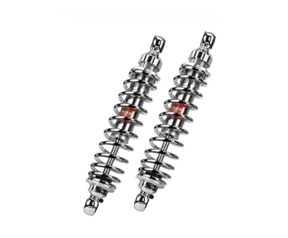Zadní tlumič BITUBO WME4 nastavitelná předpětí, odskok, komprese (STD -10mm) CHROME EDITION Jen Po Omezenou Doba
