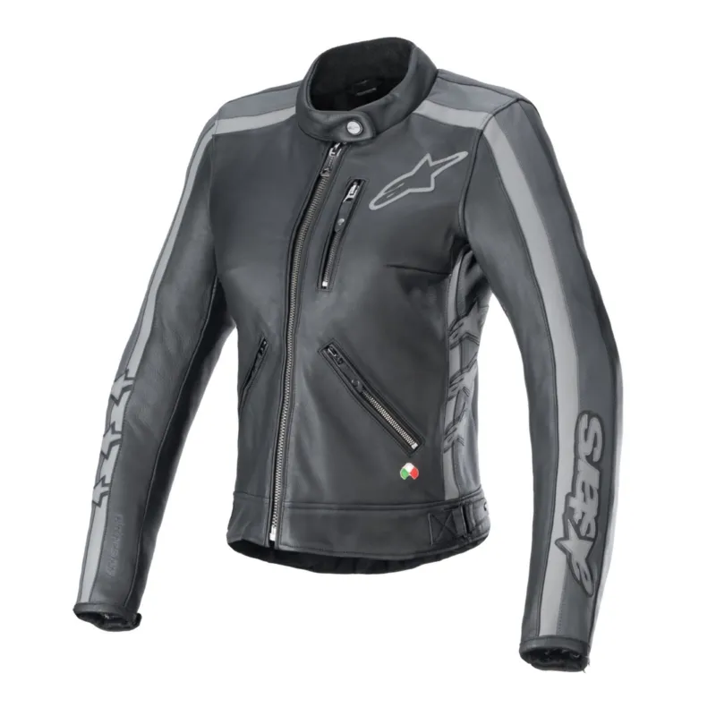 Autentický bunda STELLA DYNO, ALPINESTARS, dámská (černá/šedá/tmavě šedá) 2026 - S