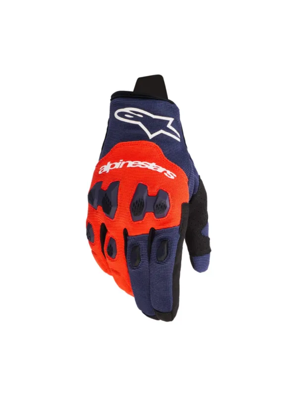 Bezpečná Platba rukavice PRO-DURA, ALPINESTARS (modrá/oranžová/bílá) 2026 - XL