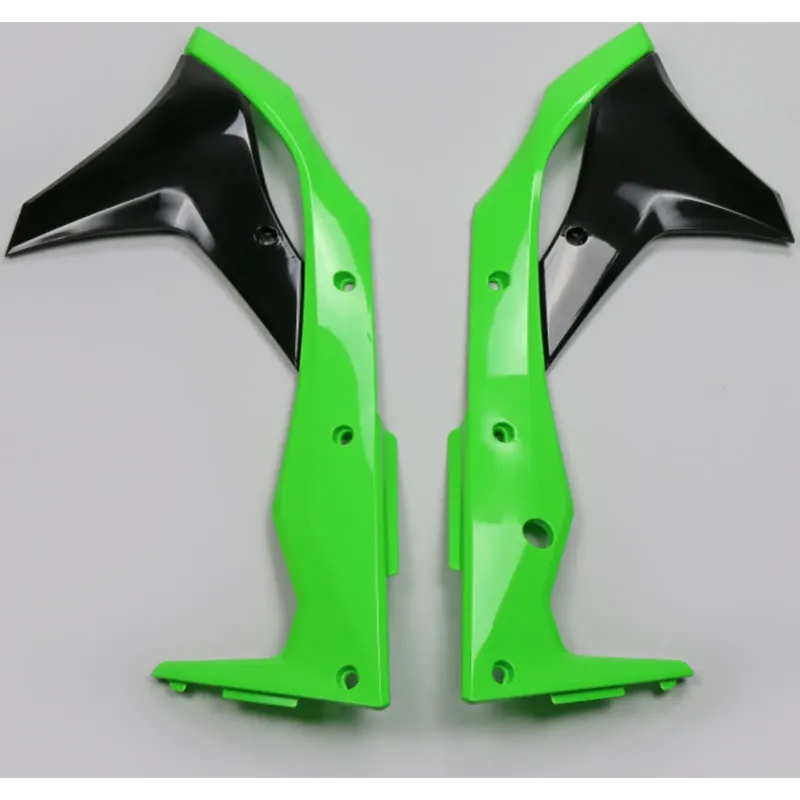 Ověřený Černo-zelené kryty chladiče UFO Plast Kawasaki KXF 250