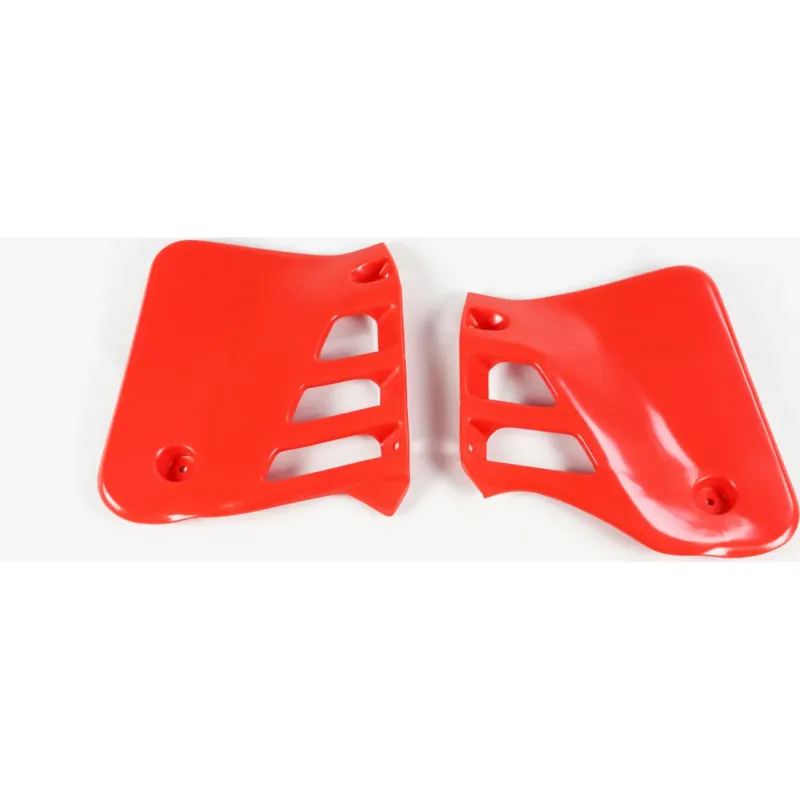 Kryty chladiče červené UFO Plast Honda CR 125 85-88 Jen Po Omezenou Doba