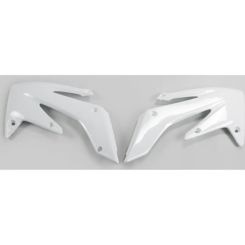 Ihned K Objednání Kryty chladiče bílé UFO Plast Honda CRF 250 R / 250 X 04-17
