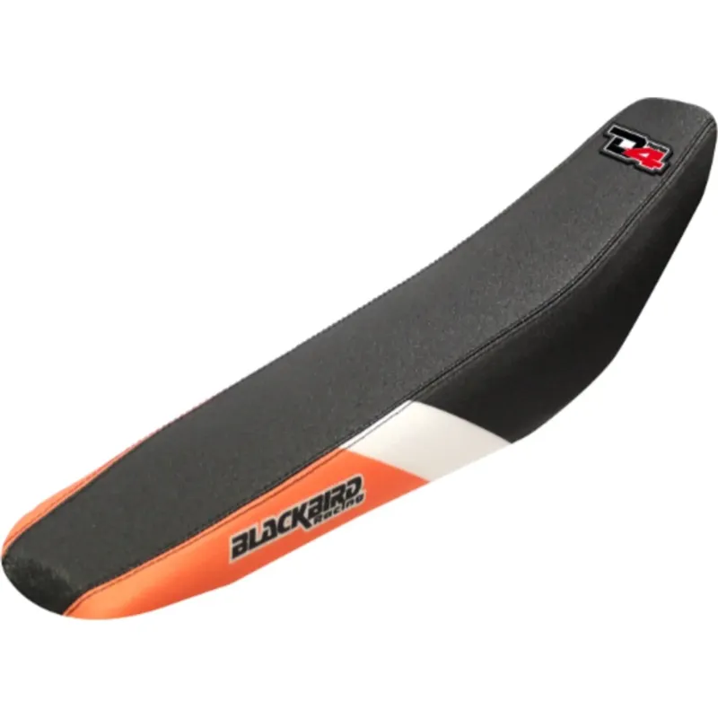 Nakupujte Hned Kompletní sada nálepek + potah sedadla, oranžovo-černá, Blackbird Dream 4 8547N, KTM SX/SX-F 19-22, EXC/EXC-F 20-23