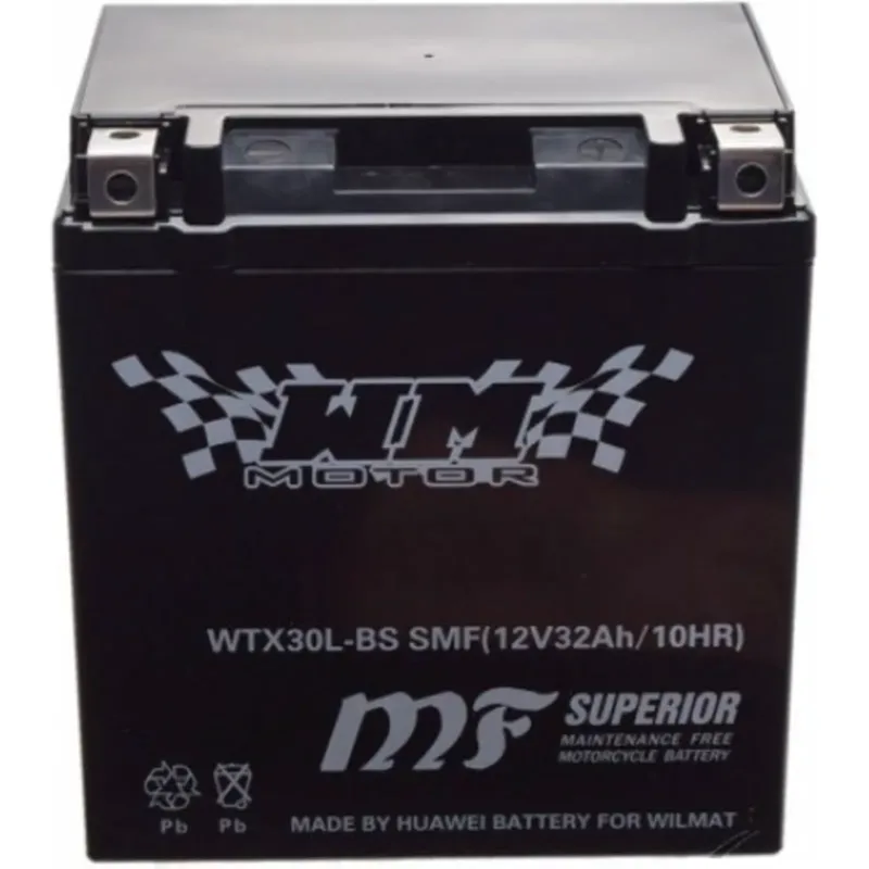 Koupit Online Gelová baterie WTX30L-BS (YTX30L-BS) WM Motor 12V 32Ah 166x126x175mm 300CCA