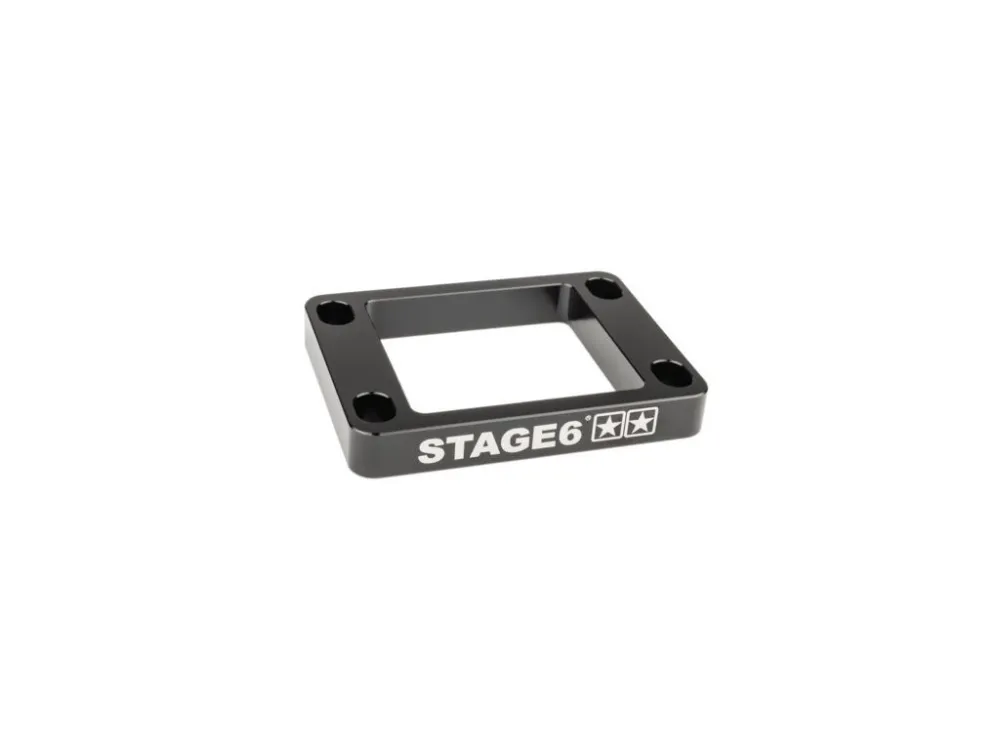 Časově Omezené Podložka pod klapky 10 mm AM6 / Derbi Stage6 černá