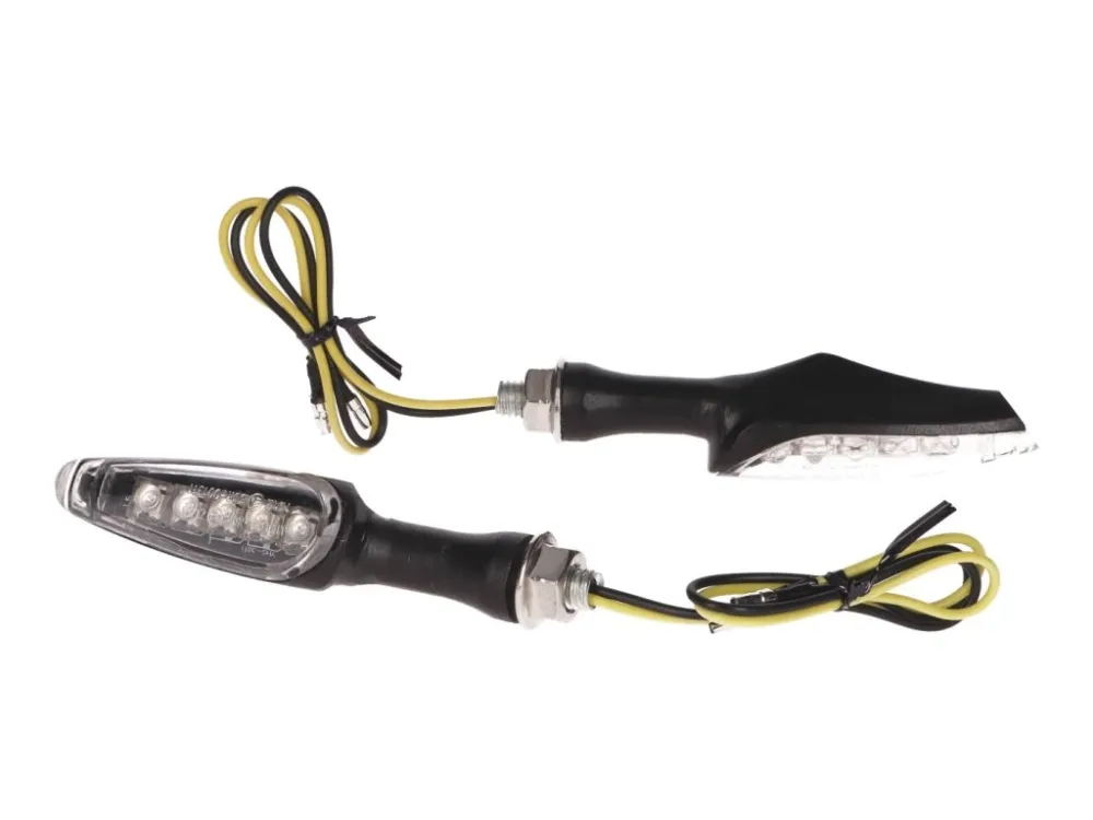 Levný Sada blinkrů M8 LED, černé Generic Trigger 2016-