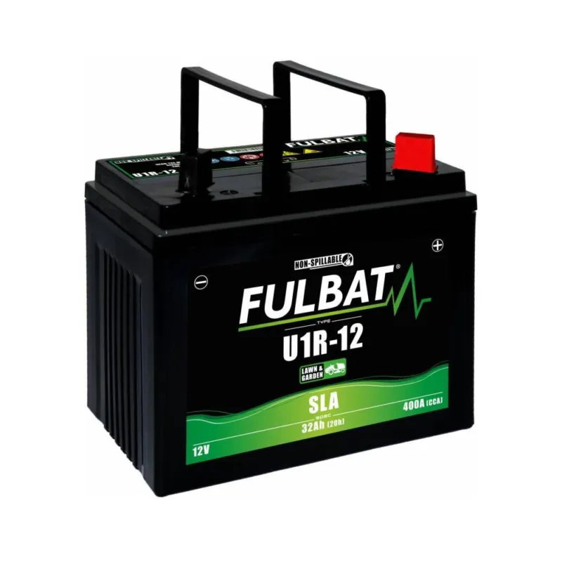 Aktuální Baterie 12V, U1R-12 SLA, 32Ah, 400A, pravá, bezúdržbová MF AGM, 195x125x176, FULBAT (aktivovaná ve výrobě)