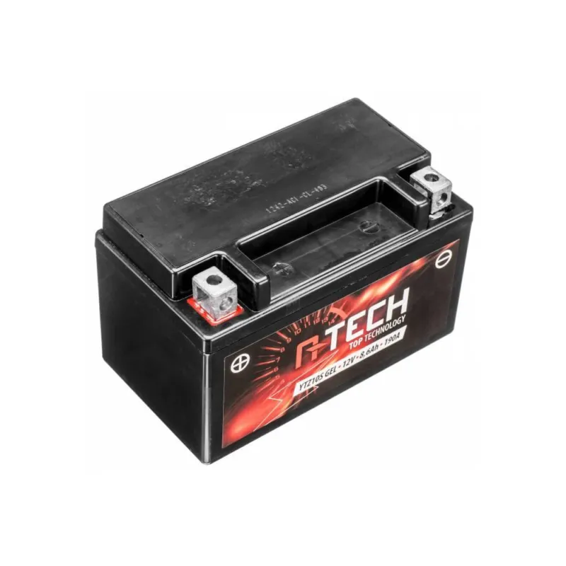 Nejprodávanější Baterie 12V, YTZ10S GEL, 8,6Ah, 190A, bezúdržbová GEL technologie 150x88x93, A-TECH (aktivovaná ve výrobě)