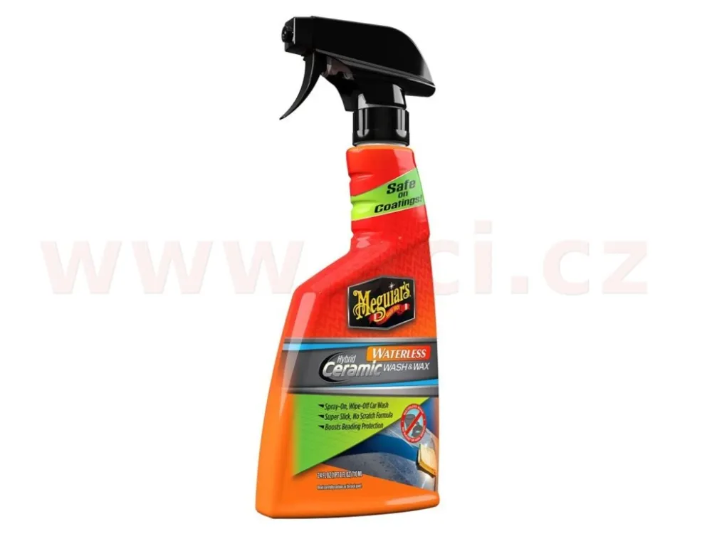 Expresní Doručení Meguiar‘s Hybrid Ceramic Waterless Wash & Wax - bezoplachové mytí s hybridní keramickou ochranou, 710 ml