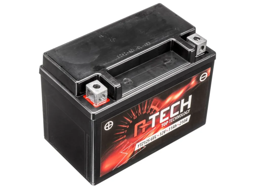 baterie 12V, YTZ12S, YTZ12S-BS GEL, 12V, 11Ah, 210A, bezúdržbová GEL technologie 150x88x110 A-TECH (aktivovaná ve výrobě) Hit Sezóny