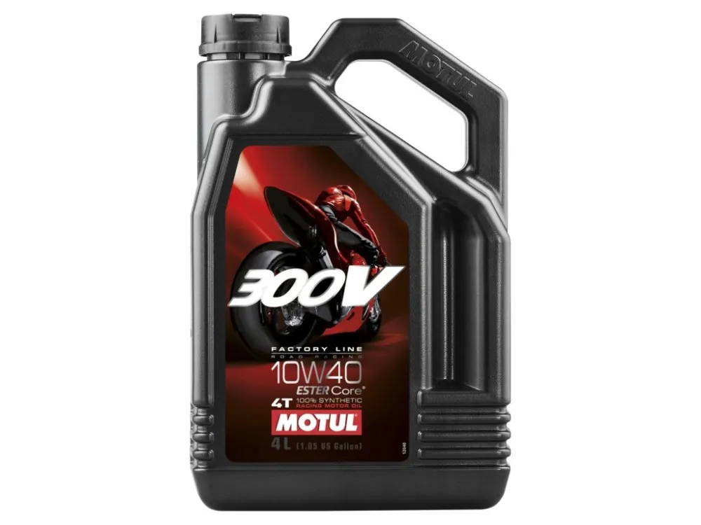Sezónní Sleva MOTUL 300V 10W40 4T FL, 4 l