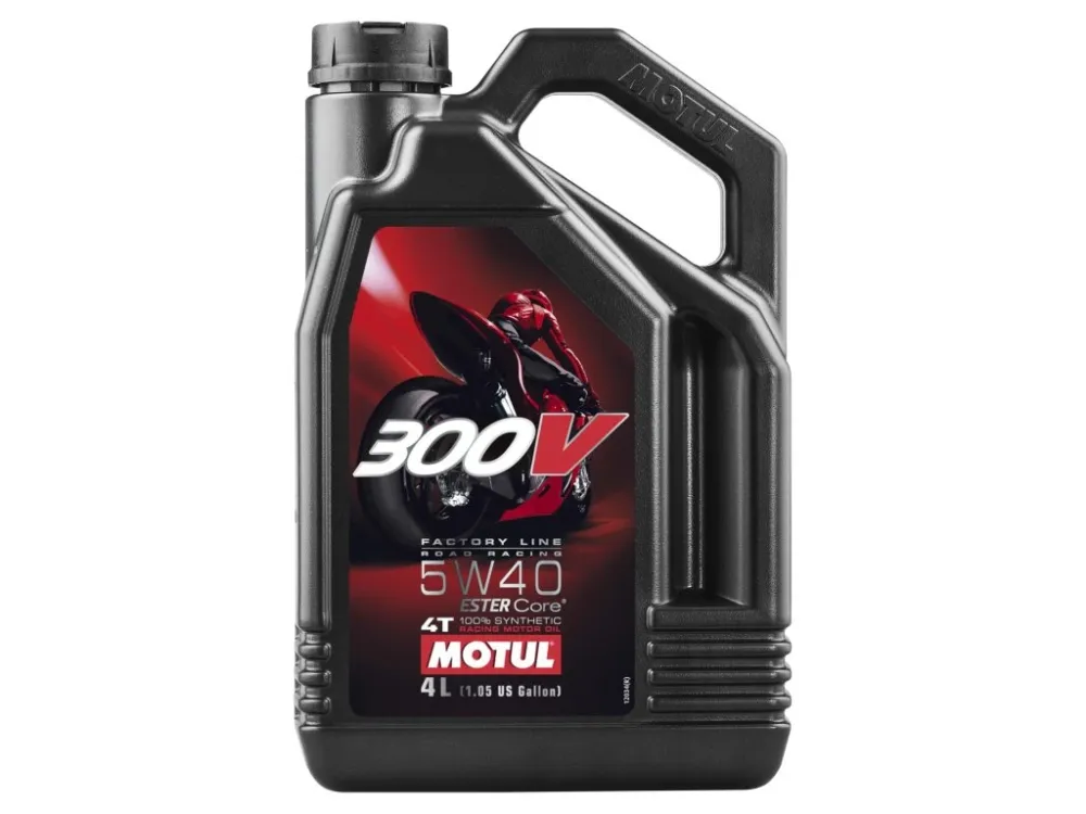 MOTUL 300V 5W40 4T FL, 4 l Autentický