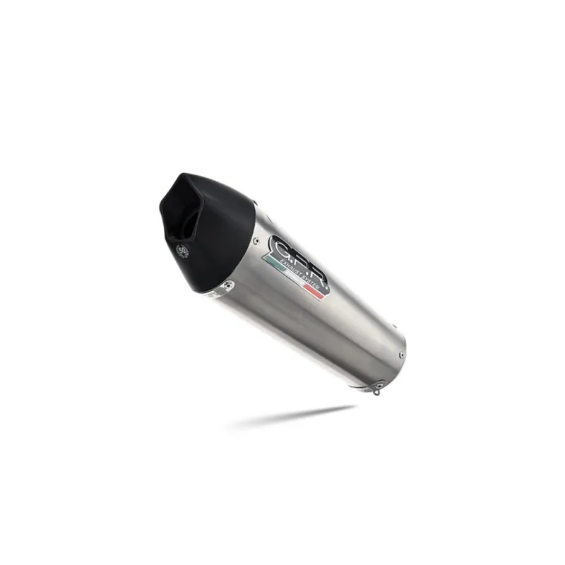 Akční Nabídka Slip-on exhaust GPR GPE ANN. H.211.GPAN.TO Brushed Titanium including removable db killer and link pipe