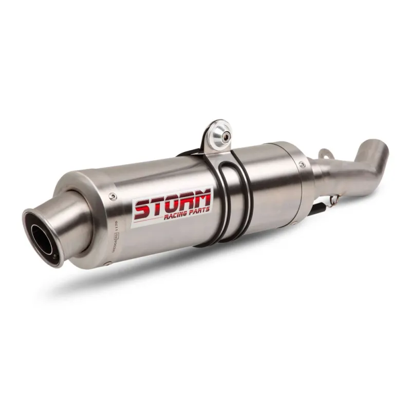 Cenově Výhodný Koncovka výfuku STORM GP H.038.LXS Nerez