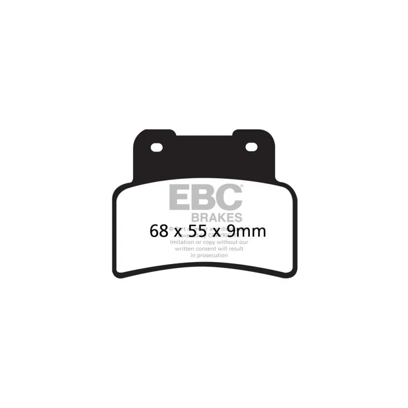 Brzdové destičky EBC SFA432HH Značkový
