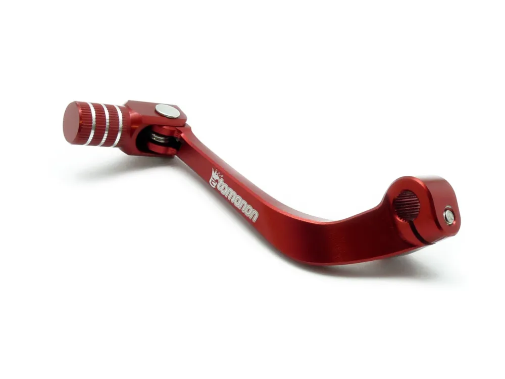 pitbike řadící páka CNC červená pro motor ZS 190/212 Časově Omezené