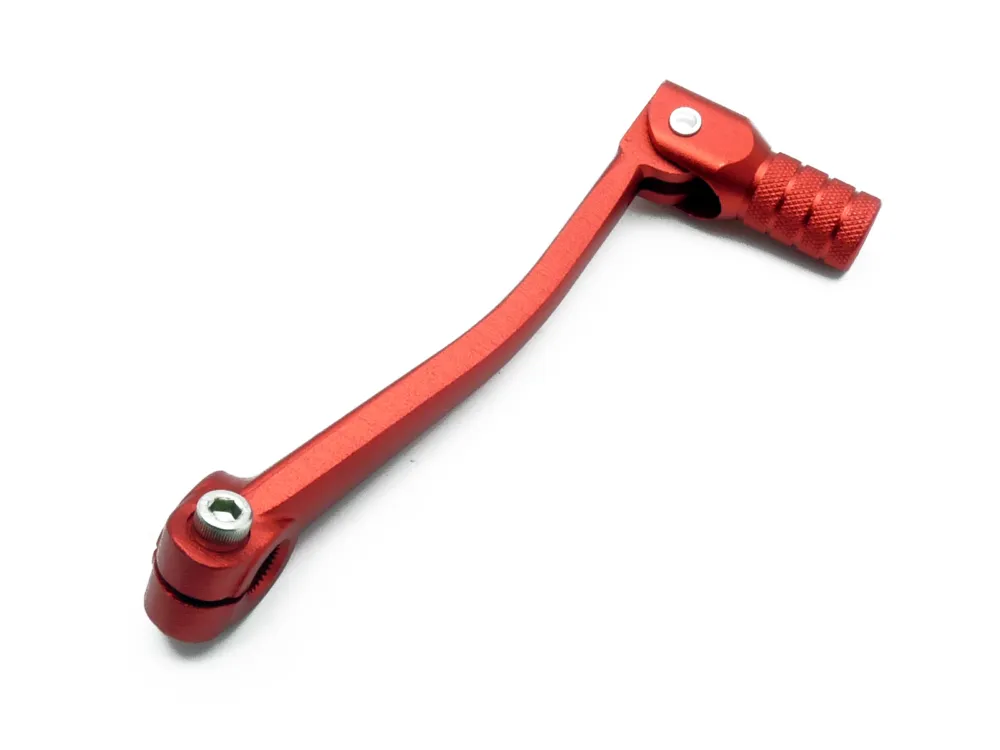 pitbike řadící páka CNC červená Stomp, DemonX, WPB Vysoce Kvalitní